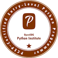 Certified Entry-Level Python Programmer icon